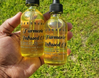 Turmeric Infused Oil (Organic Materials)