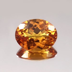 AAA Top Quality Ceylon Fanta Orange Sapphire Loose Oval Cut Gemstone,Excellent Genuine Quality Gemstone For Ring & Jewellery11x9 mm