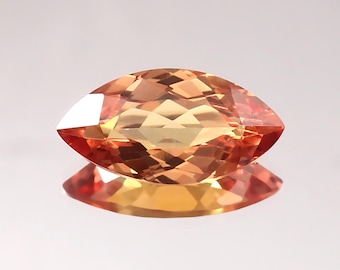 AAA 18x9 MM Top Quality Ceylon Padparadscha Sapphire Loose Marquise Cut,Excellent Prime Quality Gemstone For All Kind Of Jewellery