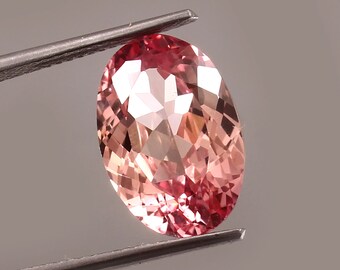 AAA 13x10 MM Top Quality  Ceylon Padparadscha Sapphire Loose Oval Brilliant Cut,Excellent Prime Quality Gemstone For All Kind Of Jewellery