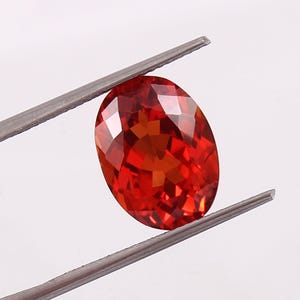 AAA Top 13x10 MM Quality Ceylon Fanta Orange Sapphire Loose Oval Cut Gemstone,Excellent Genuine Quality Gemstone For Ring & Jewellery