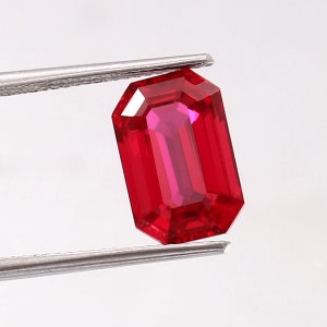 AAA Top Quality Mozambique Pegion Red Ruby Loose Radiant Cut Gemstone,Excellent Prime Quality Gemstone For All Kind Of Jewellery 12 x 9 MM