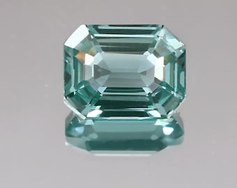 AAA 10 x 7 MM Top Quality  Ceylon Green Parti  Sapphire Radiant Brilliant Cut, Excellent Prime Quality Gemstone For All Kind Of Jewellery
