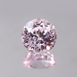 AAA 8x8 MM Top Quality  Pink Morganite Round Brilliant Cut,Excellent Prime Quality Gemstone For All Kind Of Jewellery