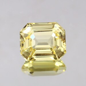 AAA 12x10 MM Top Quality Ceylon Yellow Sapphire Loose Radiant Brilliant Cut,Excellent Prime Gemstone For All Kind Of Jewellery
