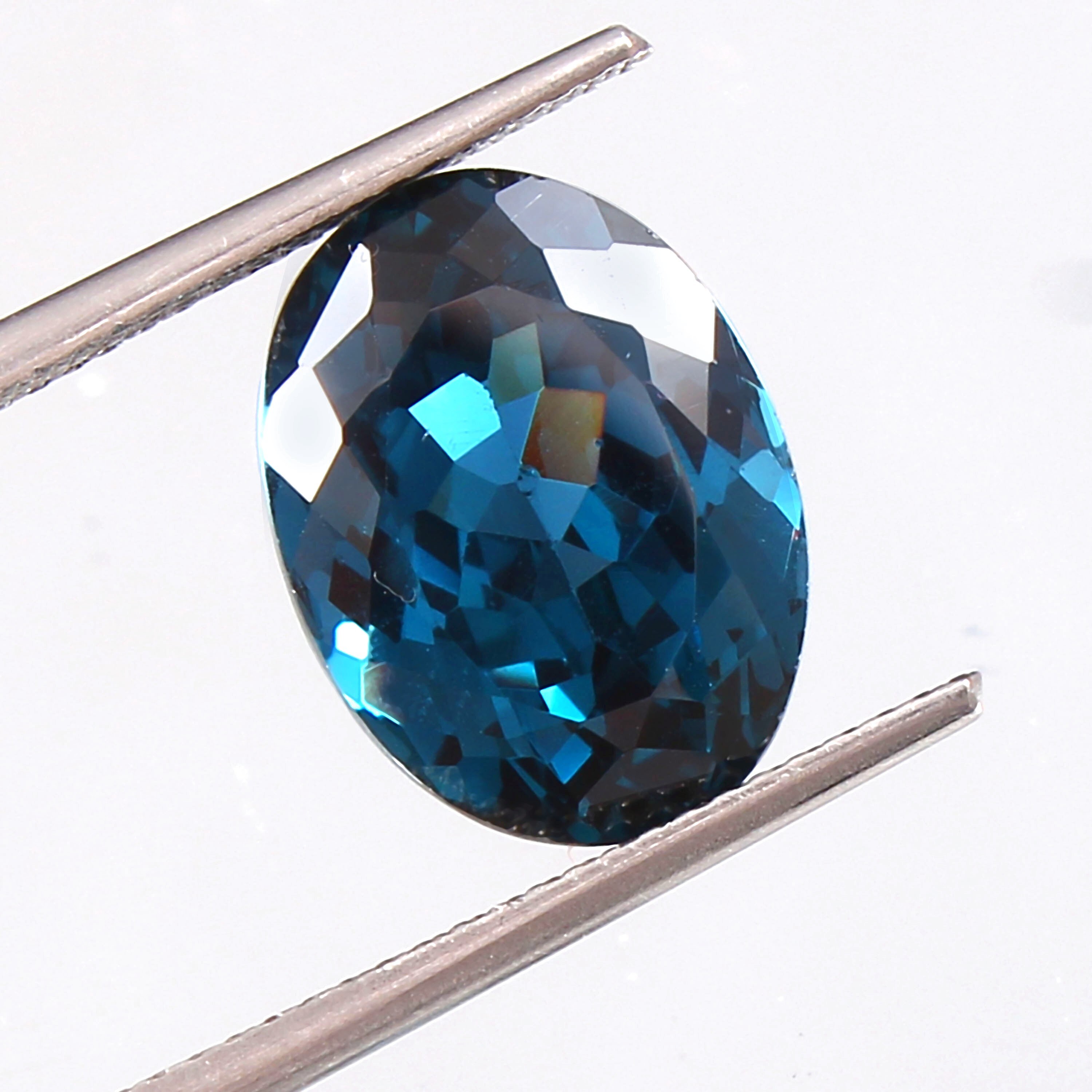 AAA Topkwaliteit transparant blauwgroen indicoliet toermalijn ovaal briljant geslepen, hoogwaardige edelsteen voor alle soorten sieraden 14 x 10 MM
