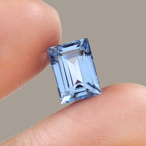 AAA 10x7 MMTop Grade Brazilian Aquamarine Loose Emerald Cut,Excellent Prime Quality Gemstone For All Kind Of Jewellery 3.50.Ct