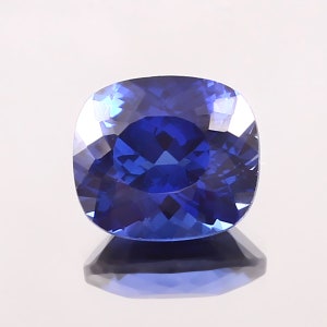 AAA Top QualityCeylon Blue Sapphire Loose Cushion Cut,Excellent Prime Quality Gemstone For All Kind Of Jewellery 12 x 10 MM