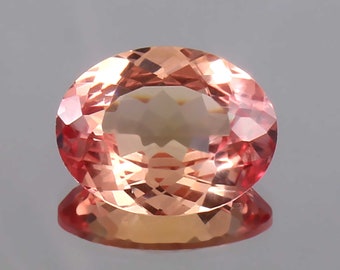 1 Pz Naturale Certificato Padparadscha Zaffiro Cuscino Forma - Foto 6