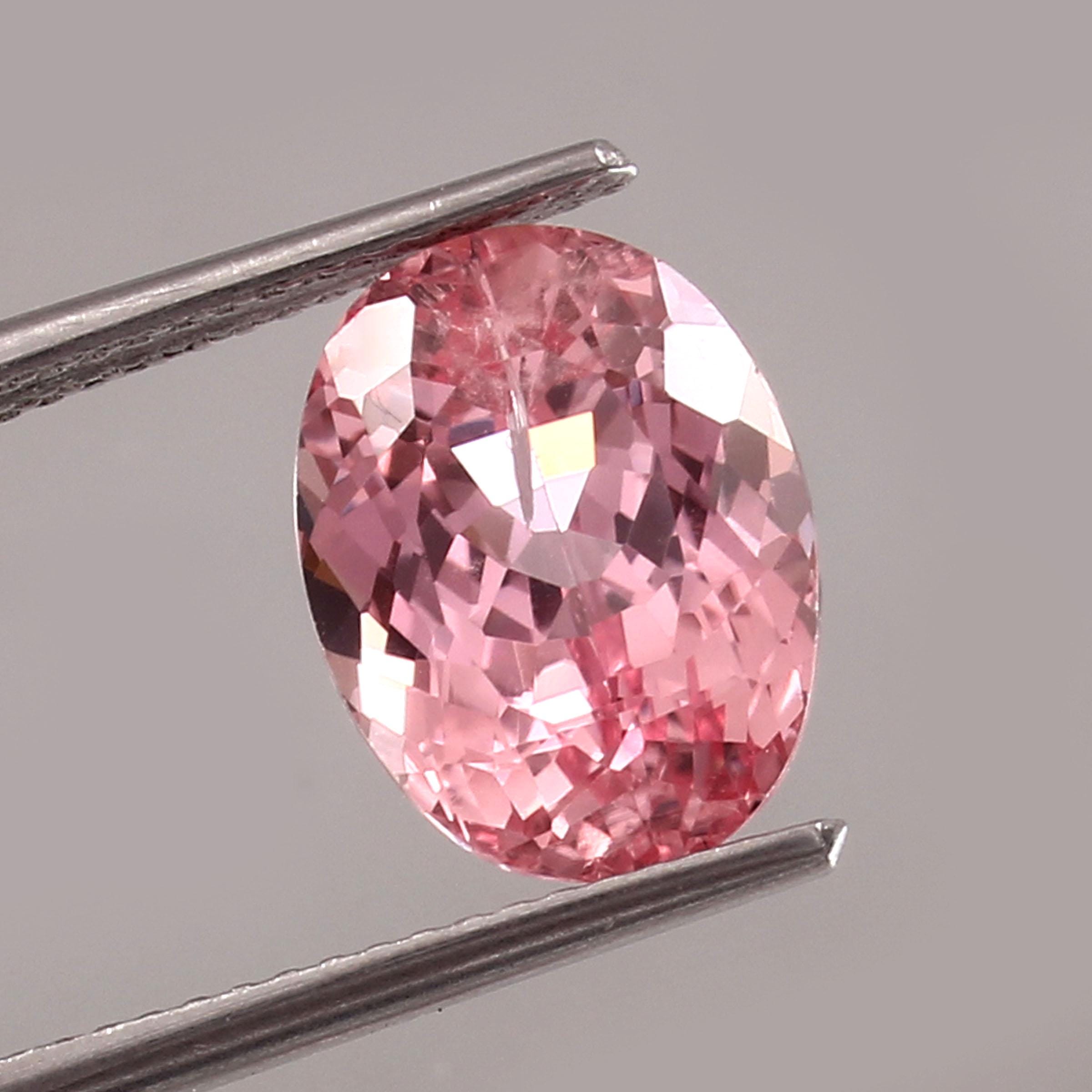 AAA 13x10 MM Top Quality Pink Morganite Oval Brilliant Cut