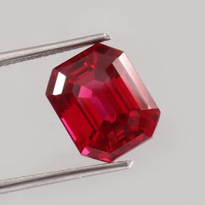 AAA 11 x 9 MM Top Quality Mozambique Pegion Red Ruby Loose Radiant Cut Gemstone, Excellent Prime Quality Gemstone For All Kind Of Jewellery