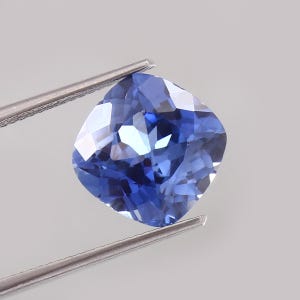 AAA Top QualityCeylon Blue Sapphire Loose Cushion Cut,Excellent Prime Quality Gemstone For All Kind Of Jewellery 11 x 11 MM