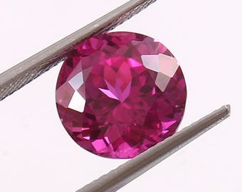 AAA 11x11 MM Top Quality Mozambique Pink Tourmaline Loose Round Brilliant Cut,Excellent Prime Quality Gemstone For All Kind Of Jewellery