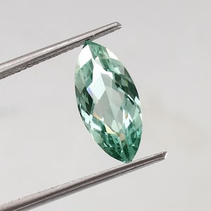 AAA 14x7 MMTop Grade Ceylon Green Parti Sapphire Loose Marquise Brilliant Cut, Excellent Prime Quality Gemstone For All Kind Of Jewellery