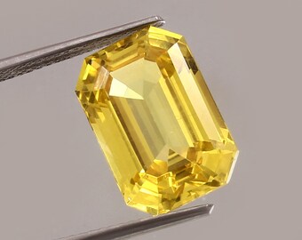 AAA 12 x 9 mm Top-Qualität Ceylon Gelb Saphir lose strahlende brillante Schnitt, ausgezeichnete Prime Edelstein für alle Arten von Schmuck