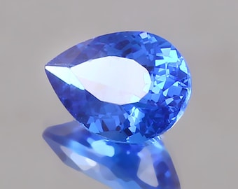 AAA 14X10 MM Top Quality Ceylon Corflower Blue Sapphire Loose Pear Brilliant Cut,Excellent Prime Quality Gemstone For All Kind Of Jewellery