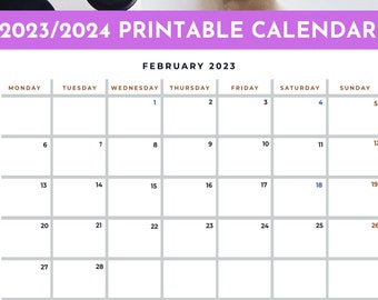 University Of Houston Academic Calendar 2023 2024 2022 2023 2024 | Etsy