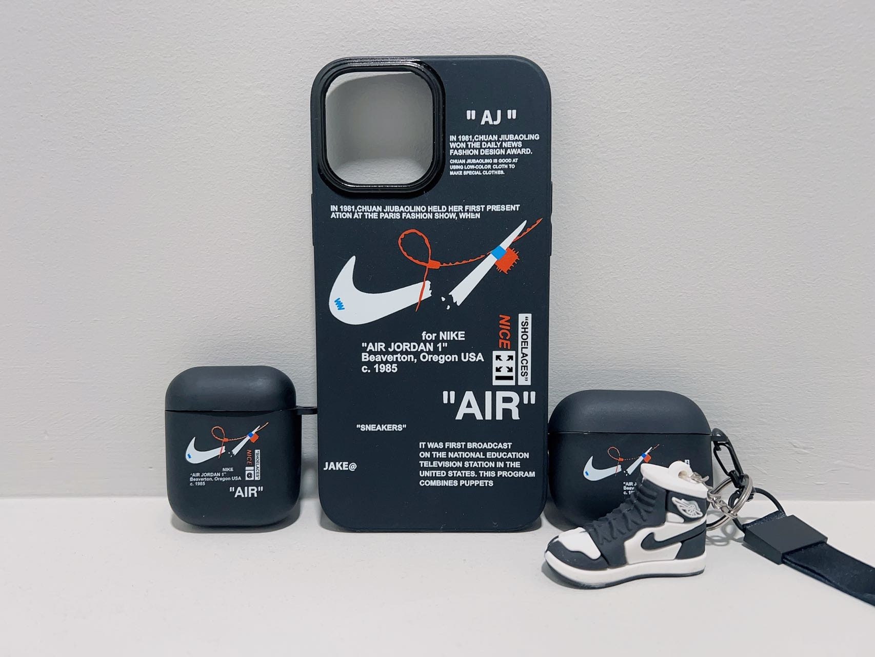 Acostumbrarse a Perfecto superficial Nike off white airpod case - Etsy España