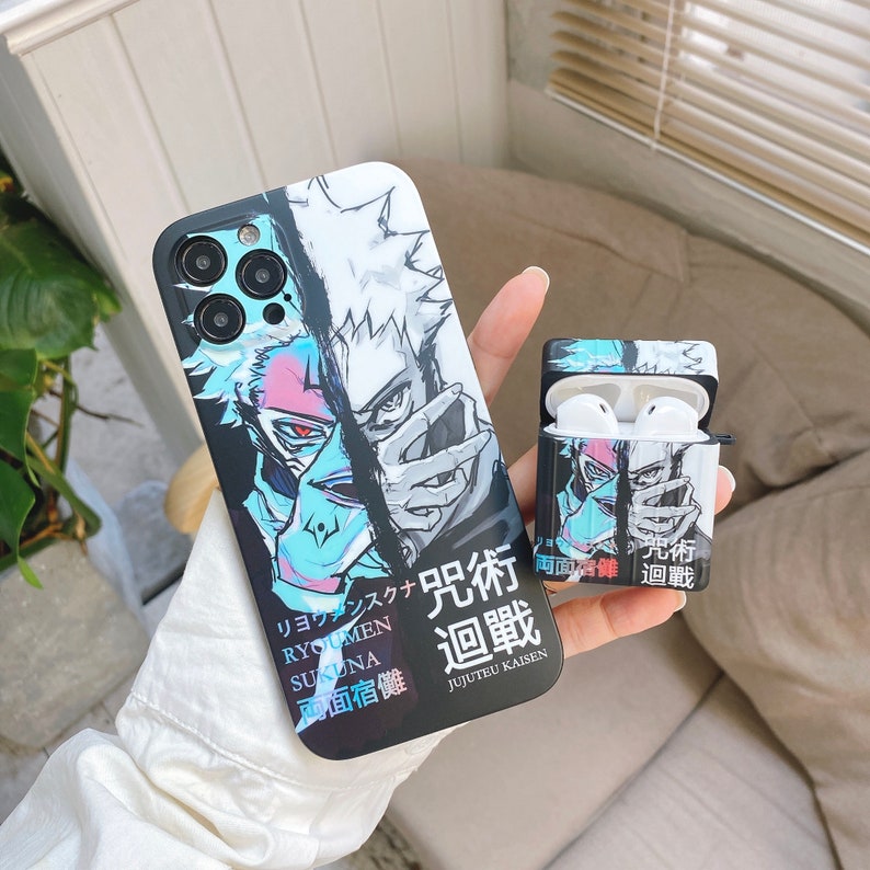 iPhone Case iPhone Designer Silicone 12/13 Pro Max Case AirPods 1st/2nd/Pro iPhone Anime Cartoon Case 