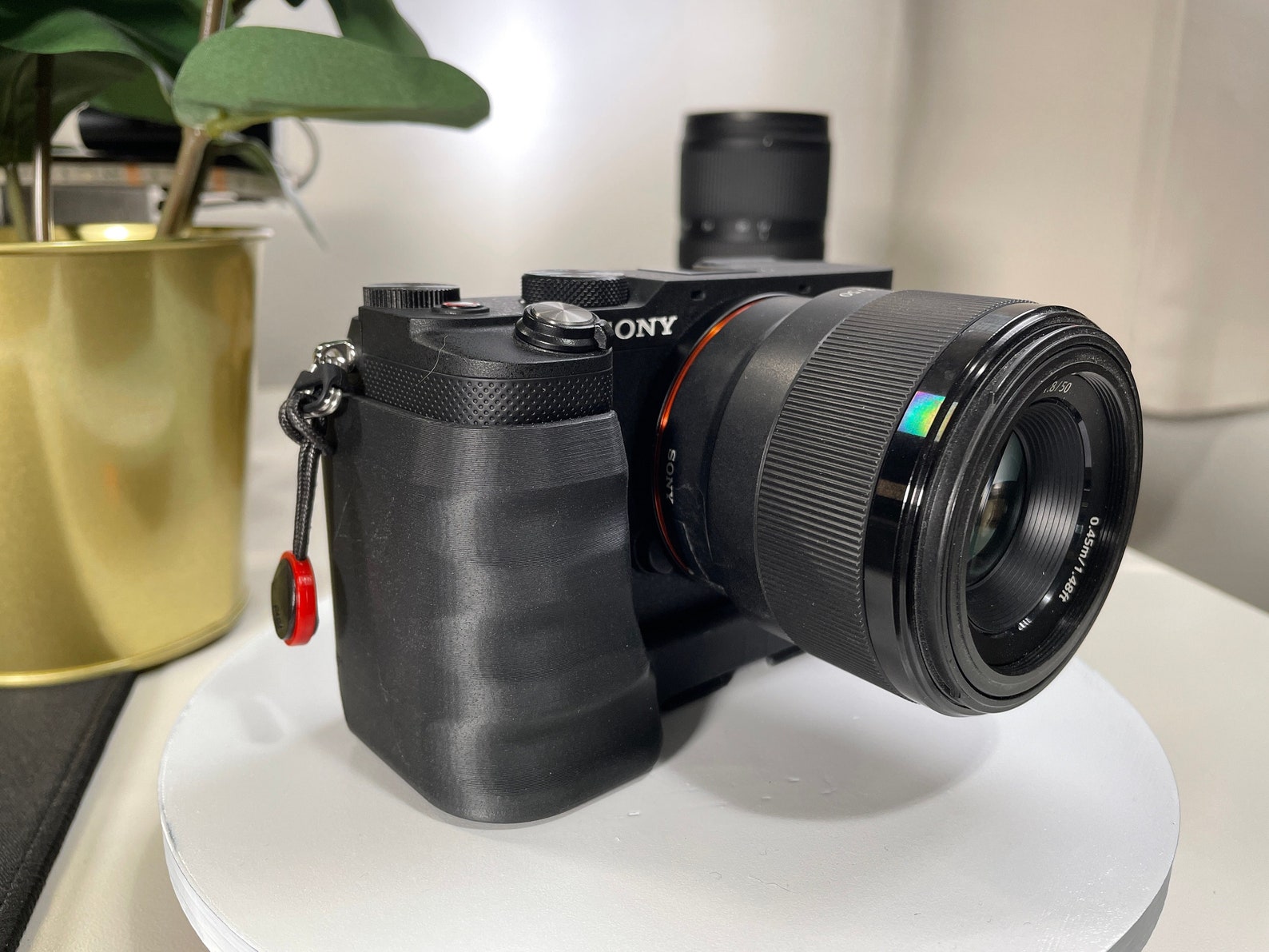 Custom Sony A7C Camera Grip With Tripod Mount, Extremely Light, Custom