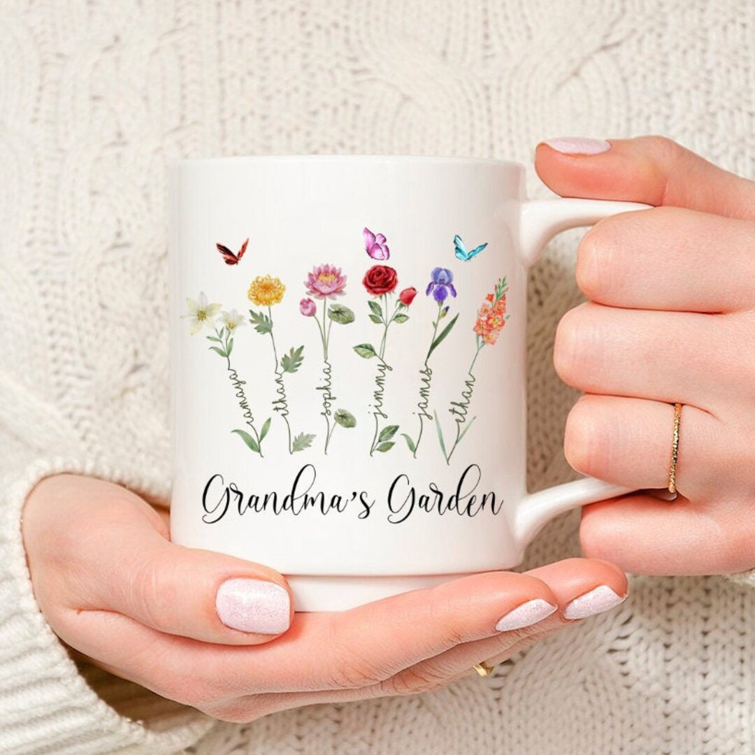Red, Pink & Orange Watercolor Roses Coffee Mug, Cottage Core Coffee Mug, Mother's Day Gift, Gift...