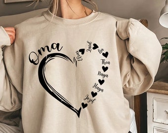 GODMERCH Custom Embroidered Nurse Sweatshirts For Women, Custom