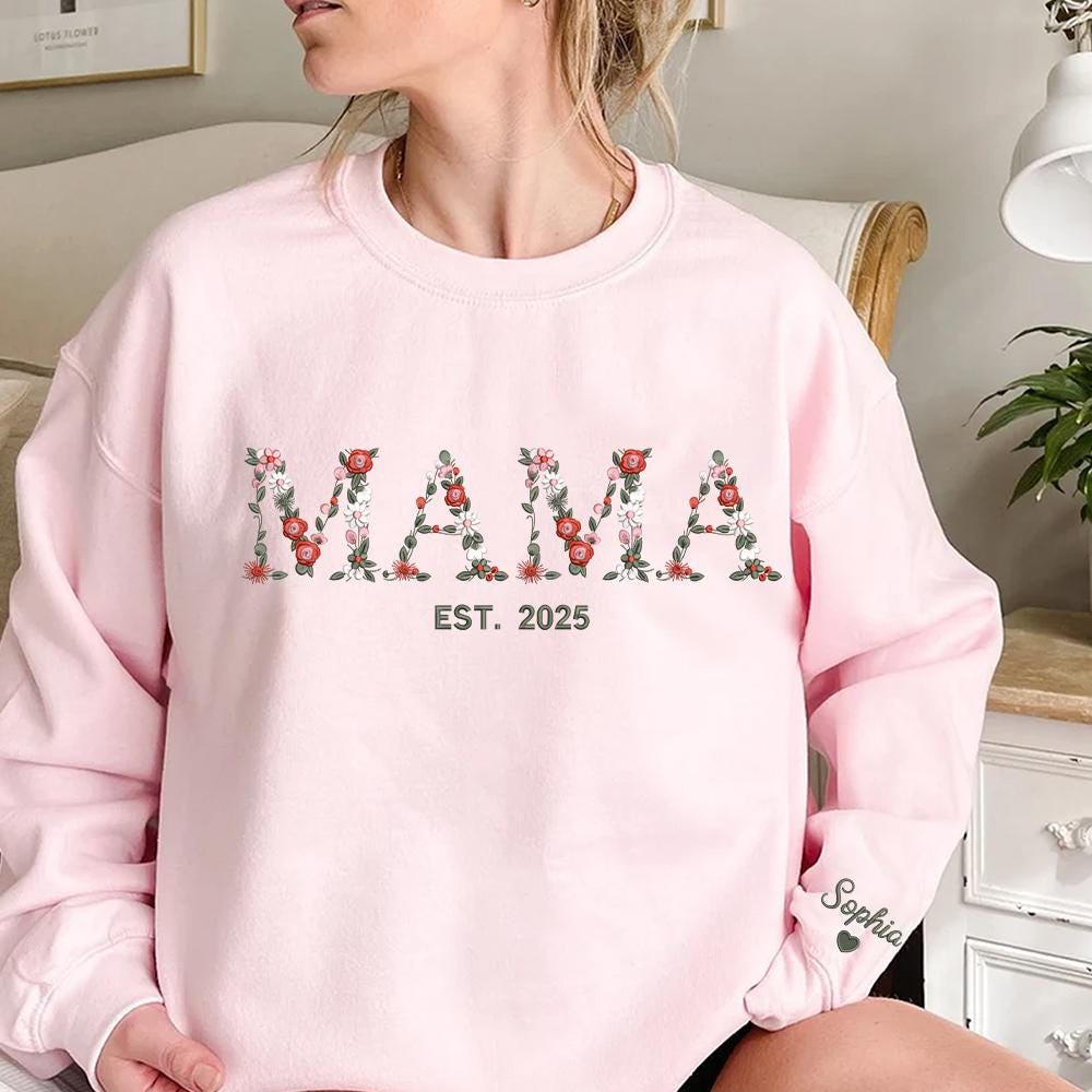 ☺MAMAHAPPY☺ One Loved Mama - Sweatshirt – Hustle and Thrive