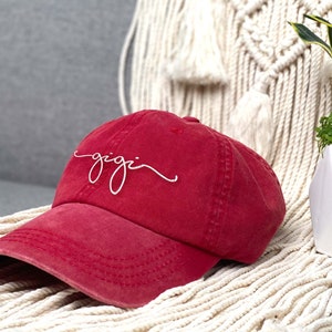 Custom Text Embroidered Hat, Personalized Cap, Vintage Baseball Hat, Gift For New Dad Mom, Gift For Bride, Bachelorette, Fathers Day Gift-861657