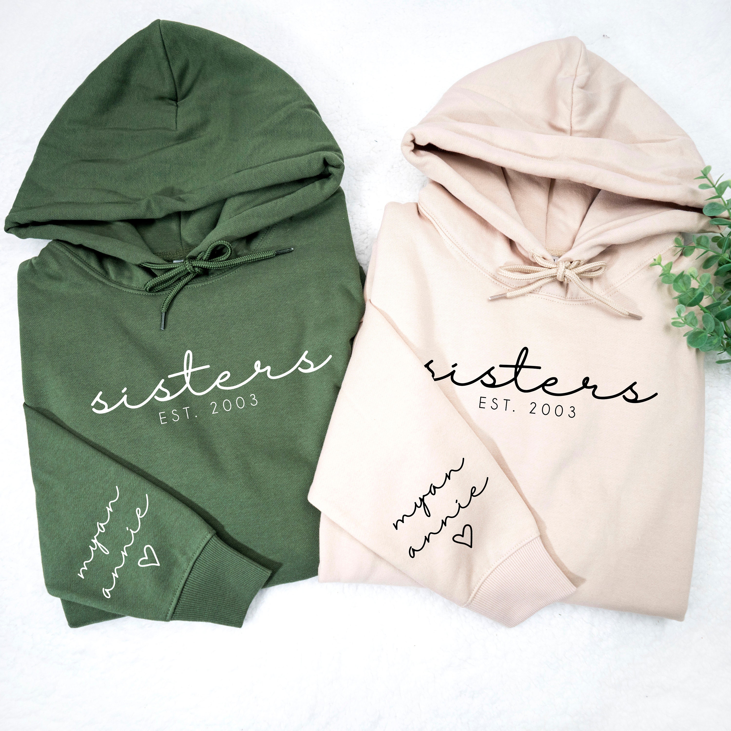 Sister Hoodie Etsy