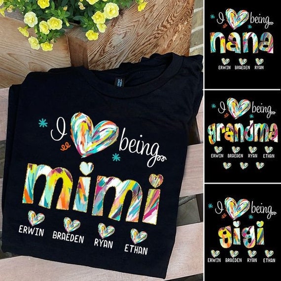 I Love Being Mimi T-Shirt Gift I Love Being Mimi T-Shirt Gift