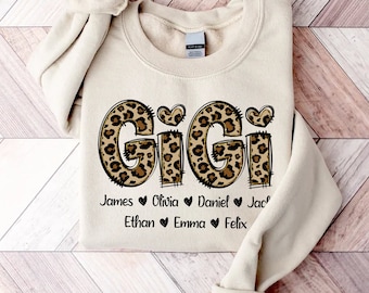 Gigi Sweatshirt, Gigi Shirt, New Gigi Gift, Grandma Gift, Gigi Gift, New Gigi, Pregnancy Announcement Reveal Sweater, Gigi Christmas Gift