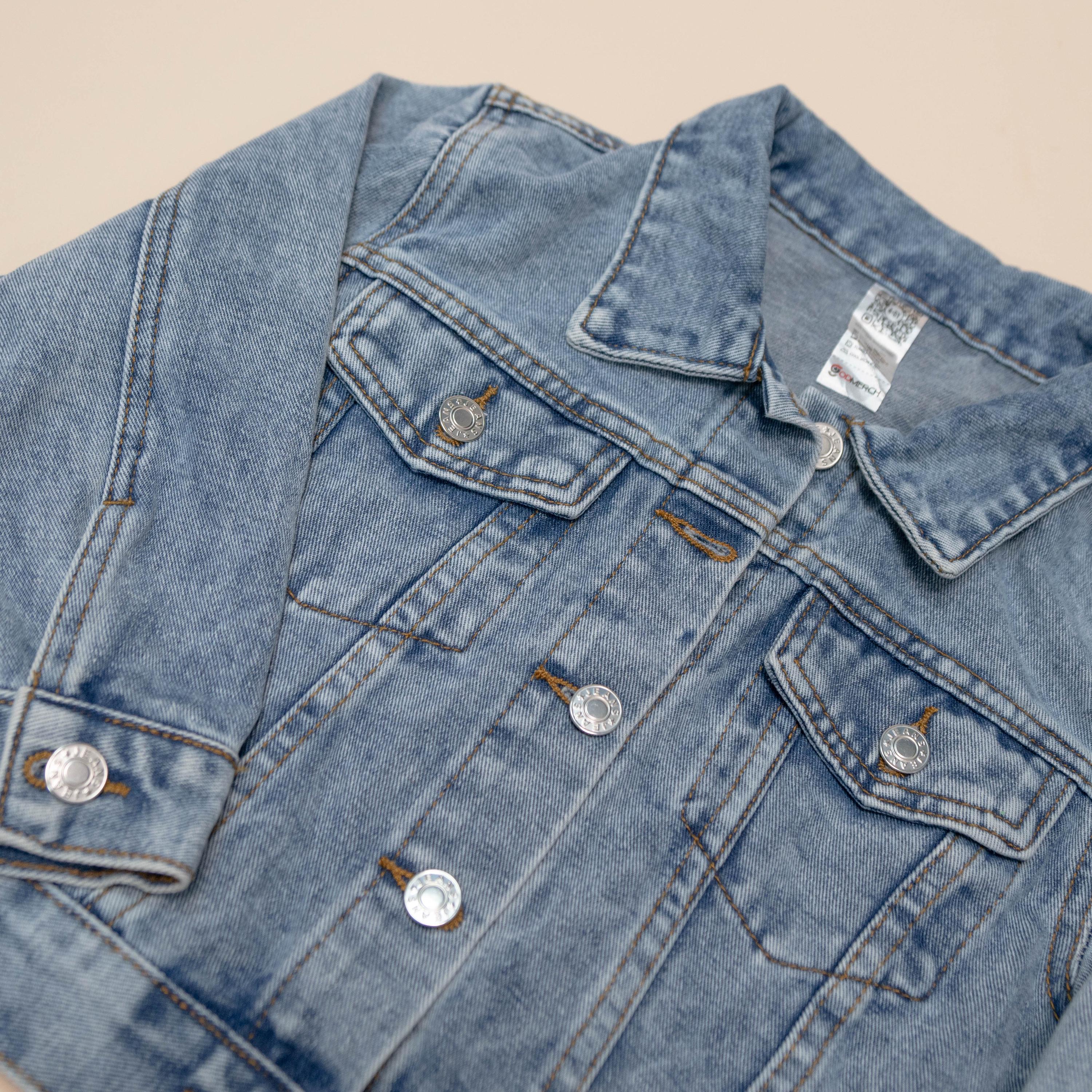 Personalized Hand-embroidered Denim Jacket for Toddler