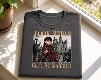 Personalized Look Who's Getting Married Shirt, Custom Baby Photo Tee, Bachelorette Party Shirt, Team Bride Outfit, Bridal Shower Gift