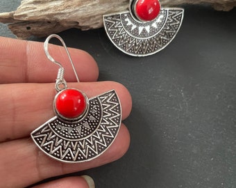 Unique drops earrings, Moroccan earrings,Ethnic earrings,Bohemian earrings,Tribal Indian earrings,Afghani earrings