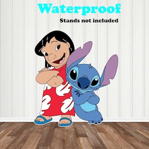 Lilo & Stitch Cutouts, Lilo, Stitch, Lilo Stitch Yard Signs, Lilo and Stitch Background, Lilo and Stitch Party Theme, Lilo and Stitch Event