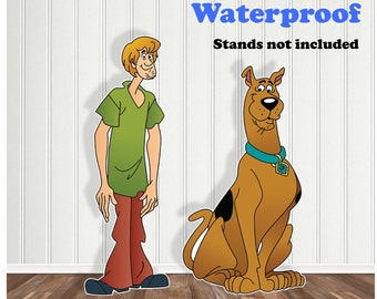 Scooby-doo Cutouts, Scooby, Shaggy, Scooby-doo Yard Signs, Scooby Doo Background, Scooby-doo Party Theme, Scooby-doo Event