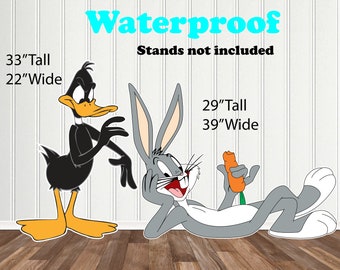 Looney Tunes Cutouts, Bugs Bunny, Daffy Duck