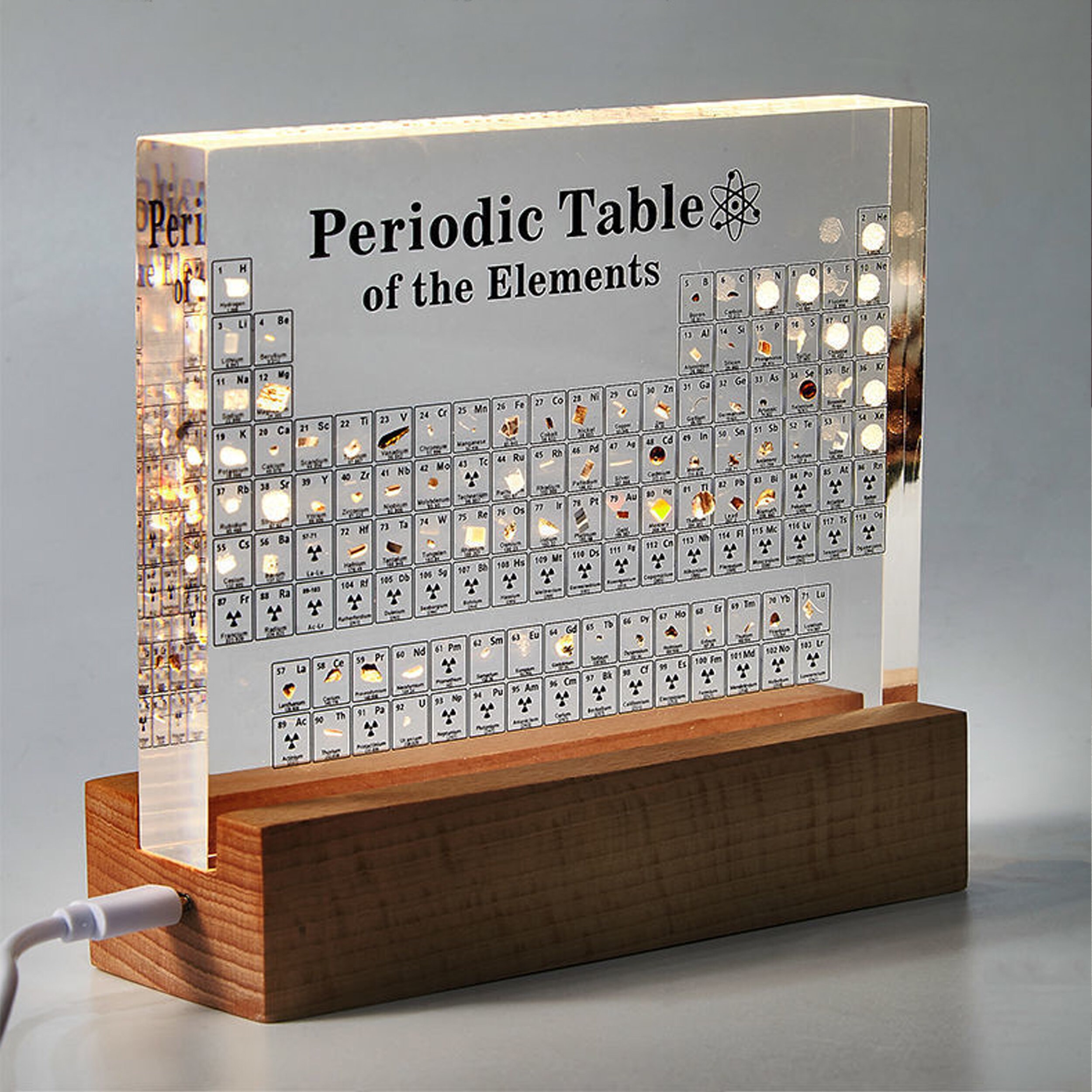 Periodic Table Check Men's Sweatpants - MOLECULE STORE