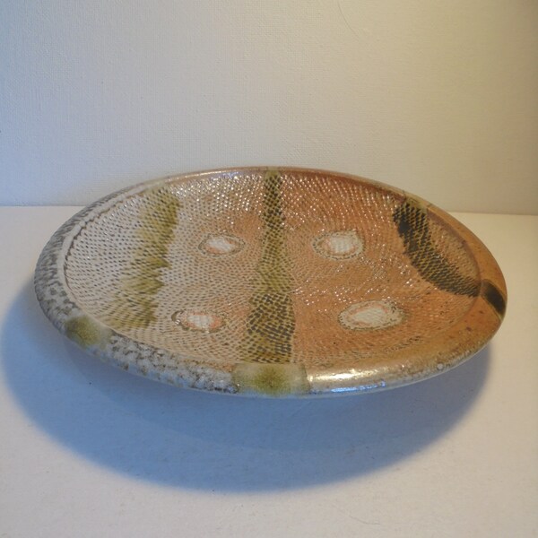 Phil Rogers Studio Pottery Plate 