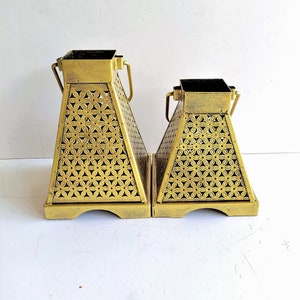 Antique Tower Lantern, Jack O Lantern, Pyramid Lantern