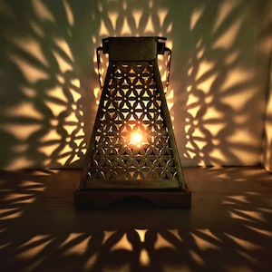 Indian Handmade Tea Light Holder, Candle Holder Lantern