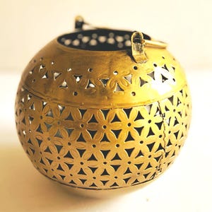 Indiase handgemaakte vintage lantaarn, rustieke antieke buitenlamp, cadeau voor kerst