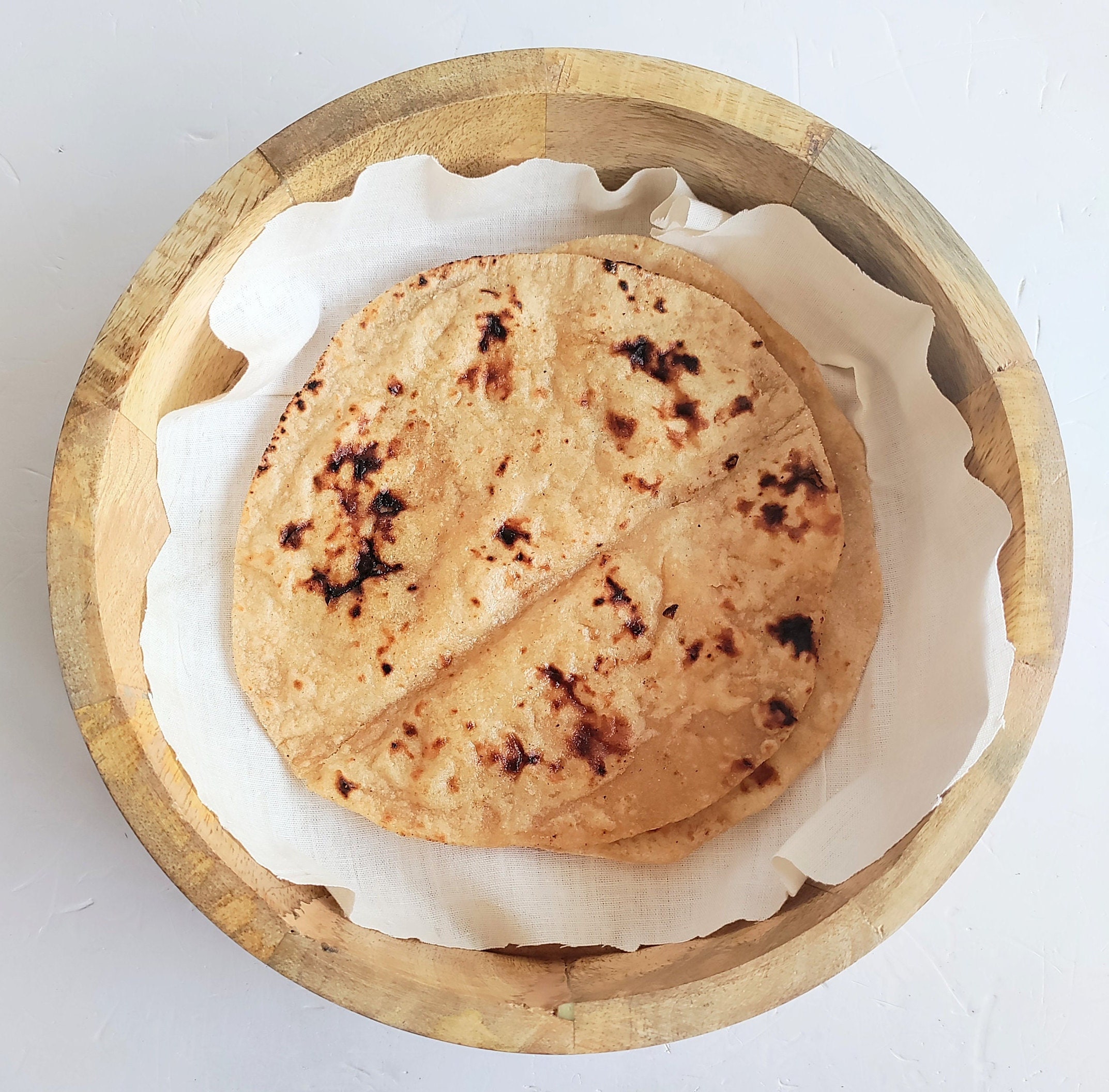 インドのロティボックス、木製のチャパティボックス、パンボックス