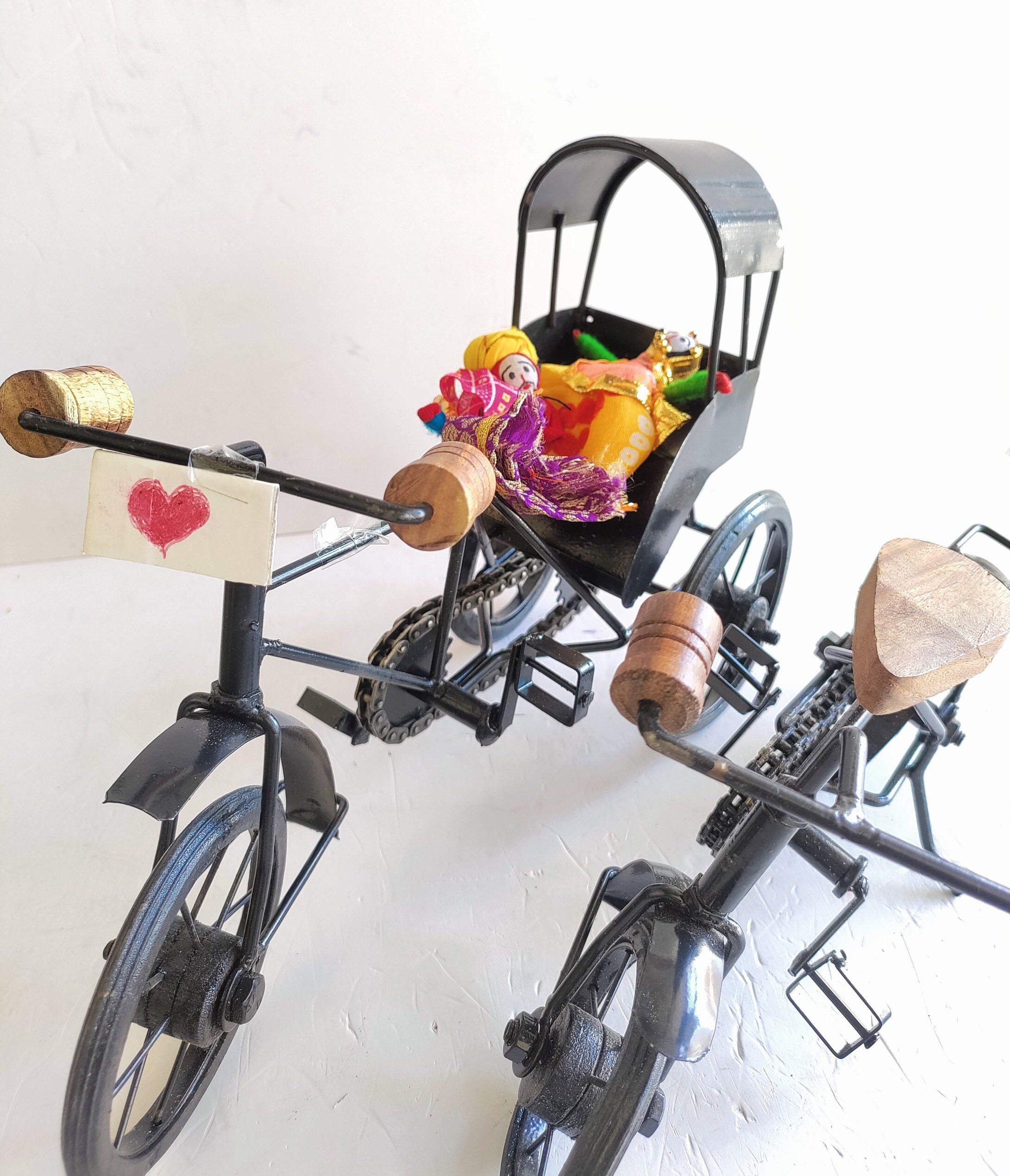 antique miniature bicycle