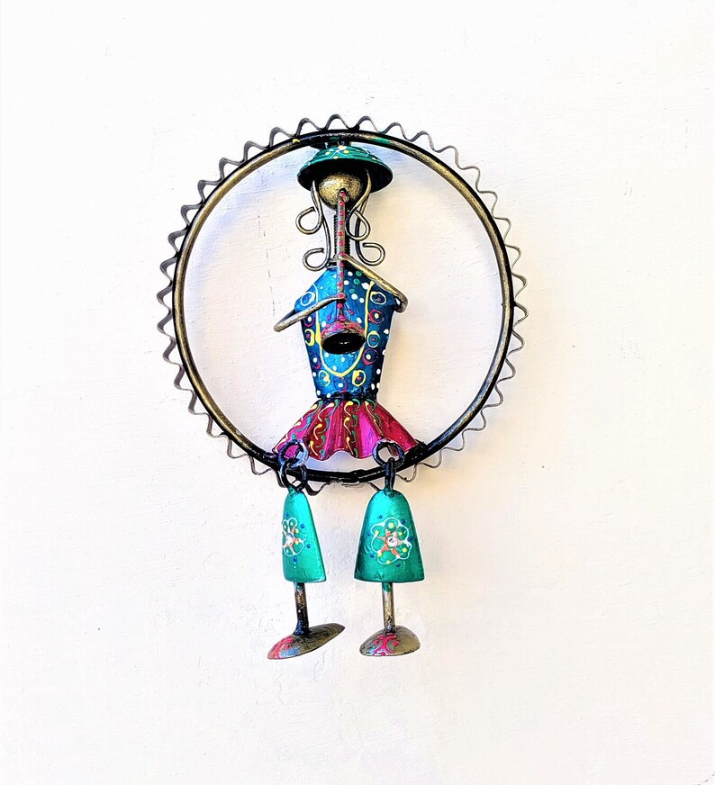 Buy Handmade Metal Musicians Wall Art Indian Handicraft Luxury Online