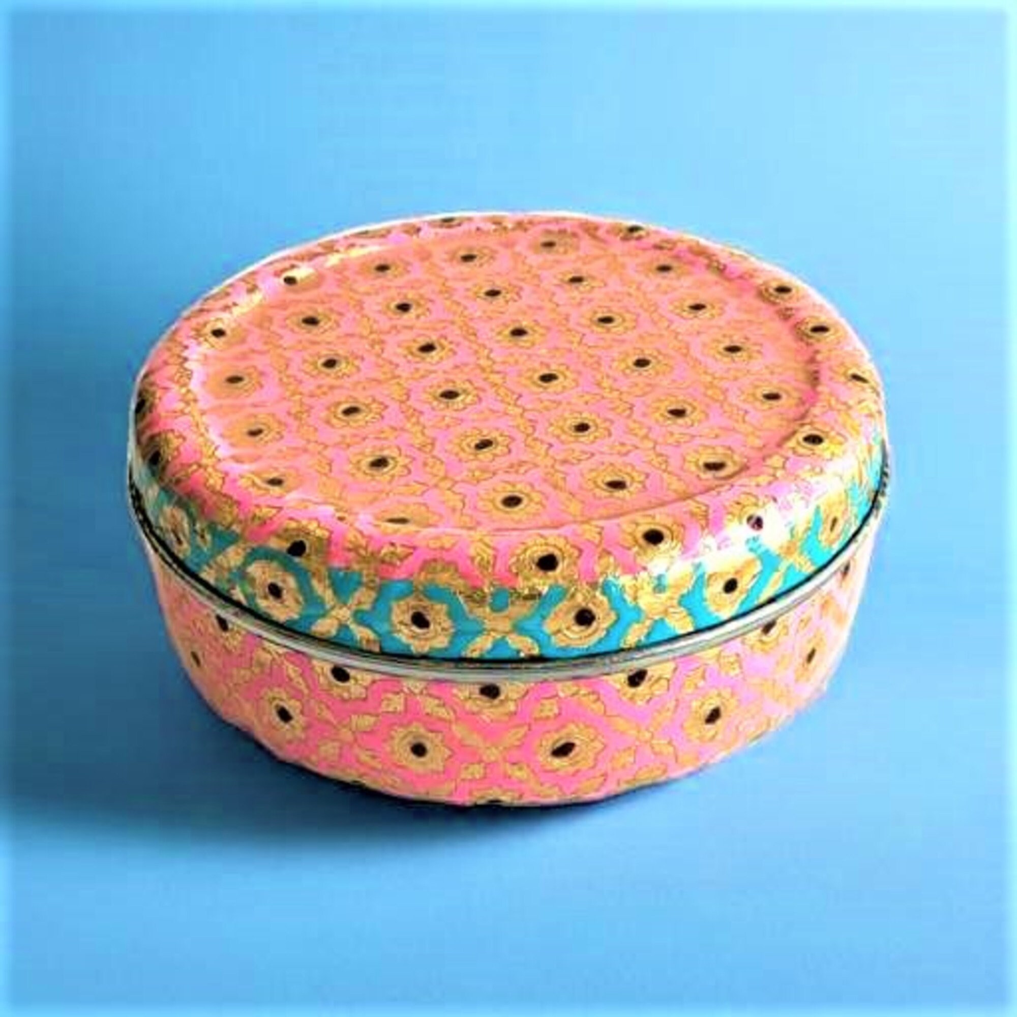Minakari Steel Box Food Canister Box Handmade Dabba Set of Etsy