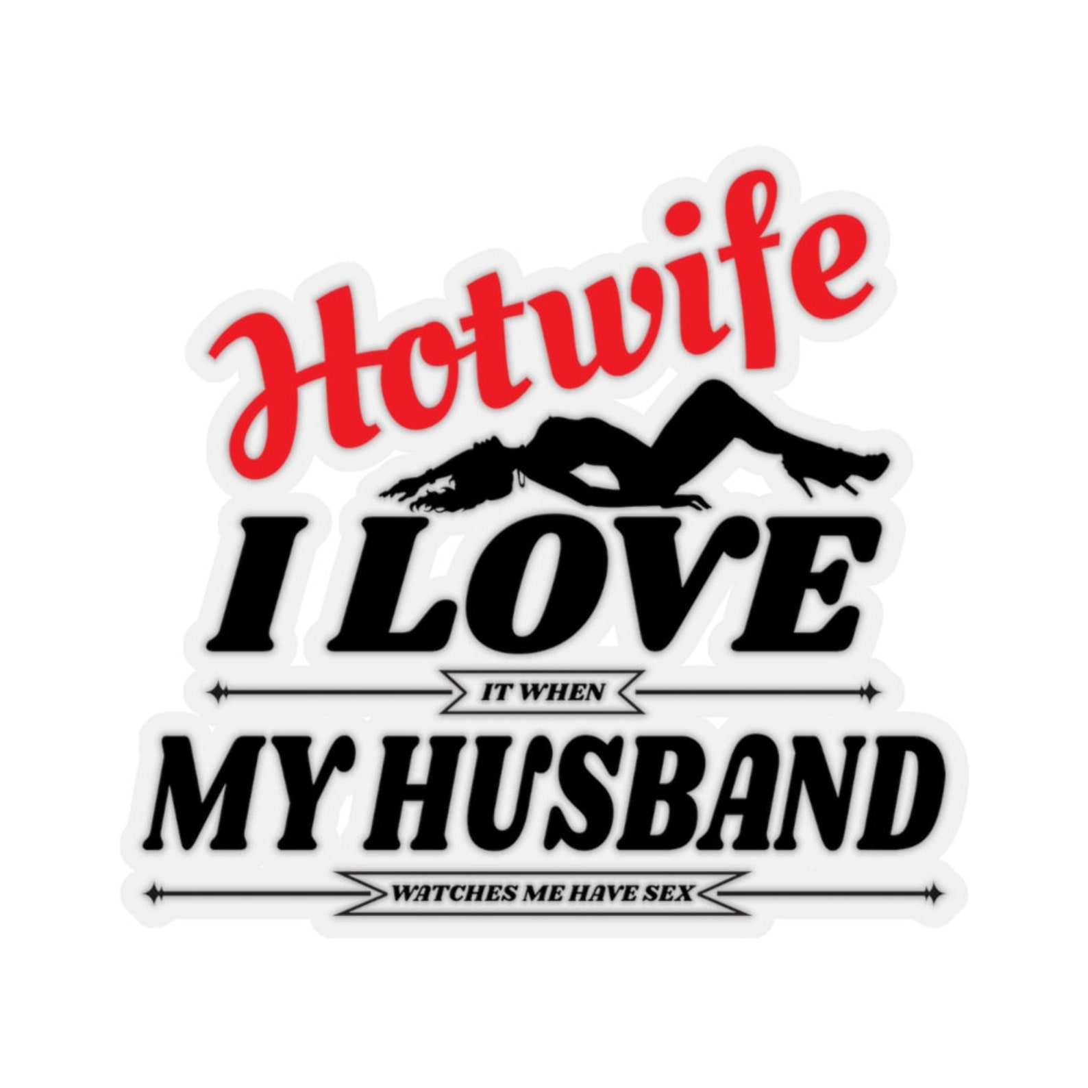 Swinger Lifestyle Sticker Hotwife Sticker Swinger Couple Sticker