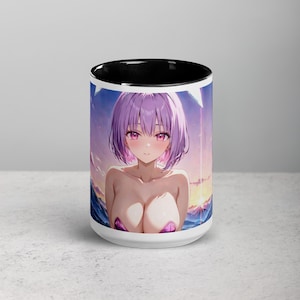 Akane Shinjou Waifu Coffee Mug: Colorful Ceramic Mug