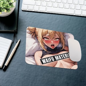 My Hero Academia Mouse Pad: Toga Waifu Anime Desk Mat
