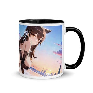 Atago Waifu Coffee Mug: Azur Lane Inspired Ceramic Drinkware